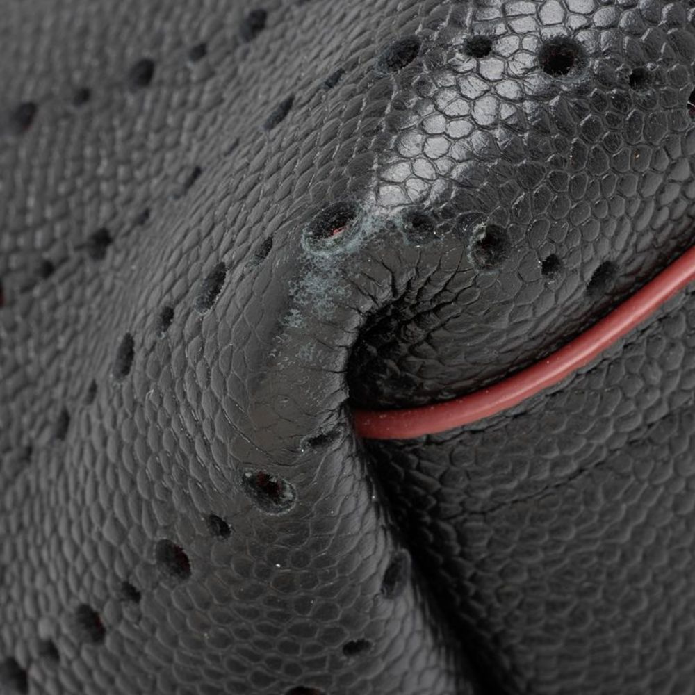 Chanel Perforated Caviar Leather CC Shopping Tote - Picture 10 of 13